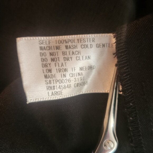 Everly Collared Button Down Top w/Ruffle Sleeves Size Large - Picture 11 of 12